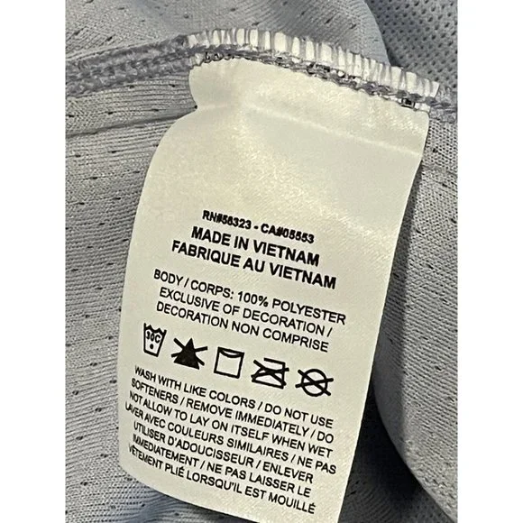 Nike Women's Dri-FIT Sleeveless Golf Polo Blue Size XXL - Picture 11 of 11